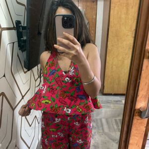 Floral Jumpsuit