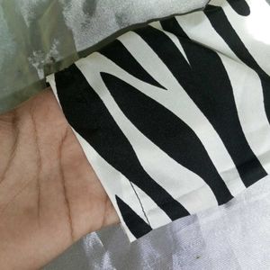 Zebra Printed Crop Top