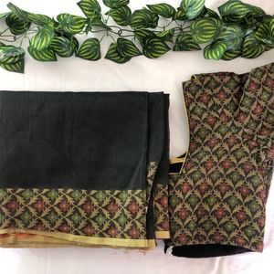 Black Sarees with Blouse(Women’s)