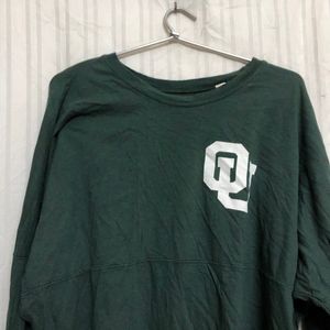 League Green Long Sleeve T Shirt