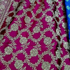 Beautiful soft Banarasi silk saree