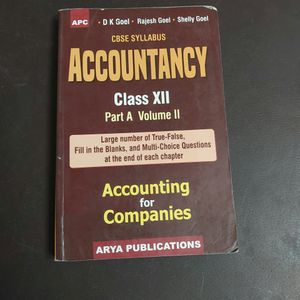 Accountancy By Dk Goel Class 12 Cbse