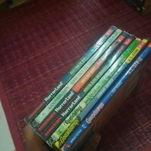 Goosebumps RL Stine 7 Books