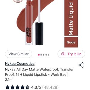 Nykaa All Day Matte Liquid Lipstick