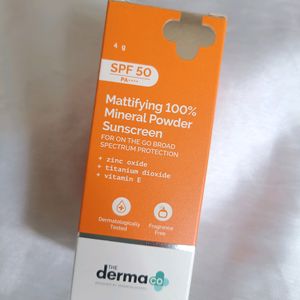 Mattifying 100% Mineral Powder Sunscreen