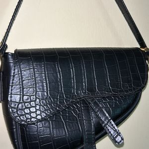 Black Satchel Bag