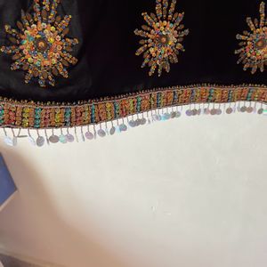 Beautiful Embroidery With Latkan