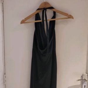 Beautiful Backless Wrap Dress