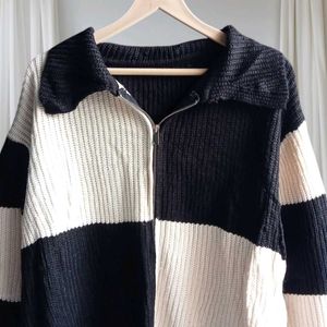 Checkerboard Sweater