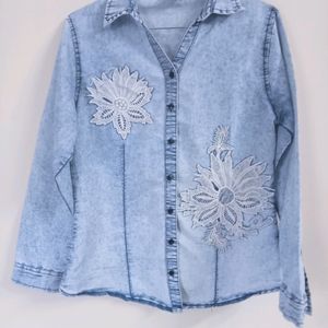 Denim Shirt For Girls Or Women