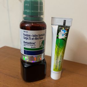 Mouthwash And Dental Numbing Cream