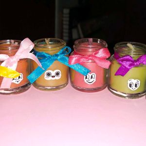 Cute Handmade Mini Candles