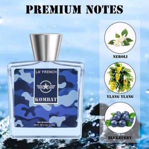 La French Kombat Perfume for Men - 100ml | Luxury Gift | Extra Long Lasting Smell | Premium French Fragrance Scent | Eau De Parfum