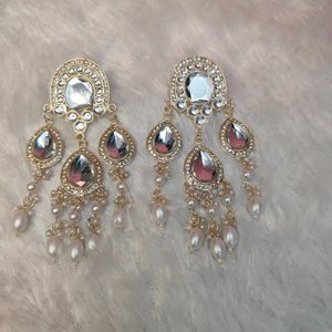 Premium Collection Of Long Pearls Earings