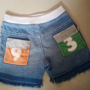 Denim Girl's Shorts