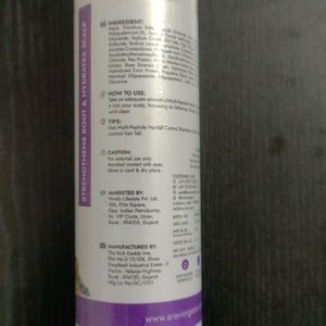 Aravi Organic Multi Peptide Shampoo