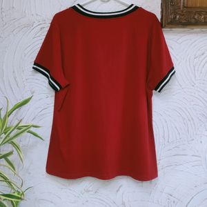 Shein Smart V-neck T-shirt for Women