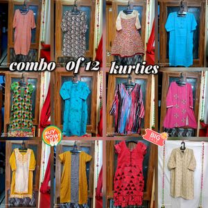 12 Kurties Combo 🤑 Big Savings