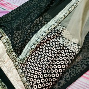 Black 🖤 Net Saree ❤️🛍️📷 Only One Time Used For