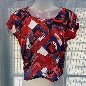 COMBO - PACK OF 2 - ABSTRACT CROP TOPS