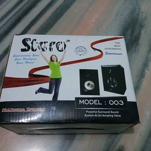 Staro Multimedia Speaker, Model 003, New