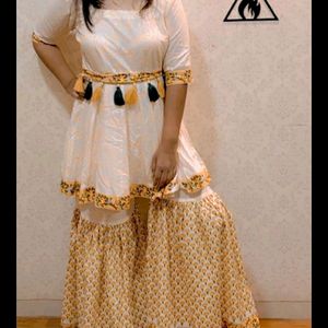 Navaratri Special Kurta With Plazzo