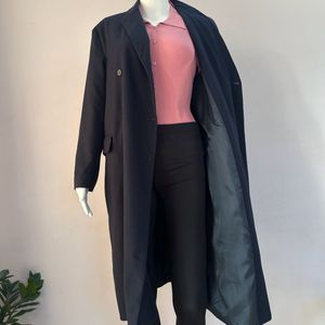 Polyblend Long Coat  FIXED PRICE