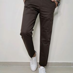 Kaulin 1003 Men's Equal Symbol Brown Trouser