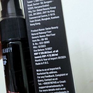 Swiss Beauty Makeup Fixer Setting Spray