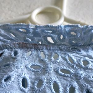 Women Sky-blue Top