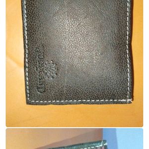 mens wood Land Leather Purses