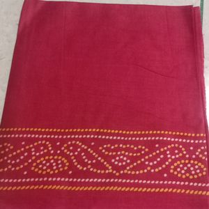 Fancy Batik Bandhni Saree