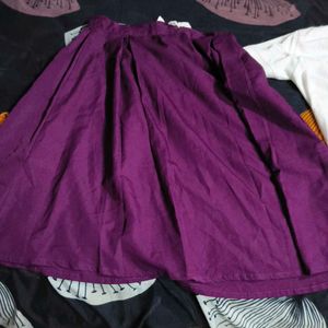 Party Wear Skirt And T Shirt