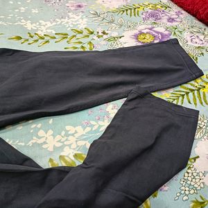 Navy Blue Cotton Mens Pant Size 36