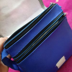 Voilet and Purple sling bag