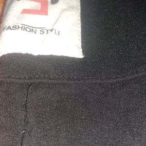 black active joggers for women (flaw shown)