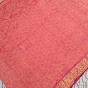 pure Kanchi pattu saree