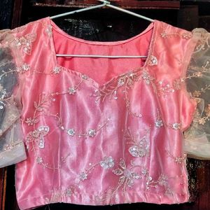 Princess Top With Sweetheart Neck And Puff Sleeve