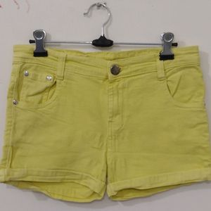 Yellow Shorts