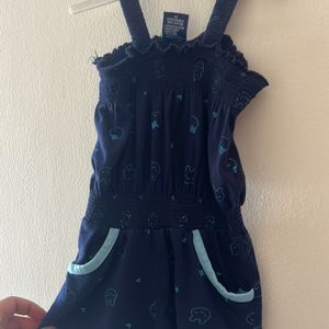 Blue Jumpsuit For Kid Girl