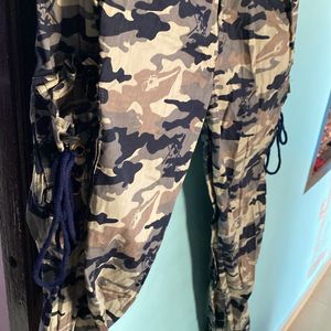 Fauji Print Trouser