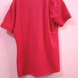 Pink Polo T-shirt