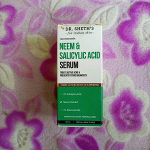 Neem And  Salicylic Acid.