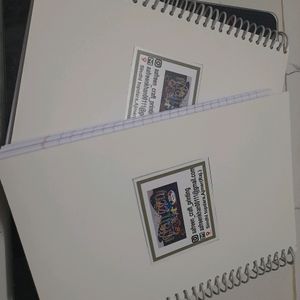 4 Notebook Combo 400 Pages 2A5 And 2A4 Size