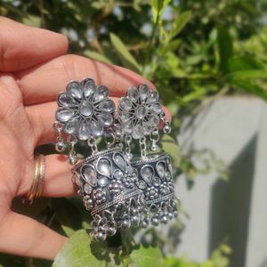 Brand new Beautiful Oxidised earrings …
