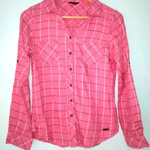 Roadster Check Printed Shirt (Women's)