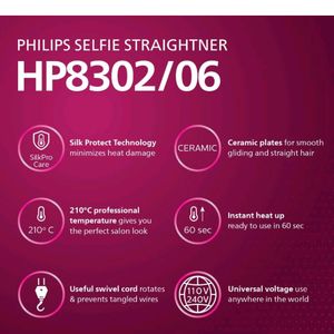 Philips Selfie Hair Straightener