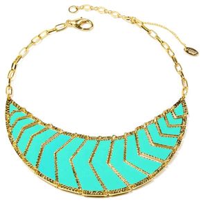Crescent Turquoise Chain