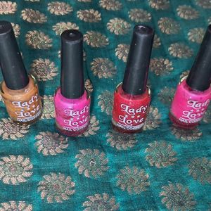 6 Nail Paints