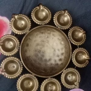 Beautiful Diya Bowl For Festival Used Once Only